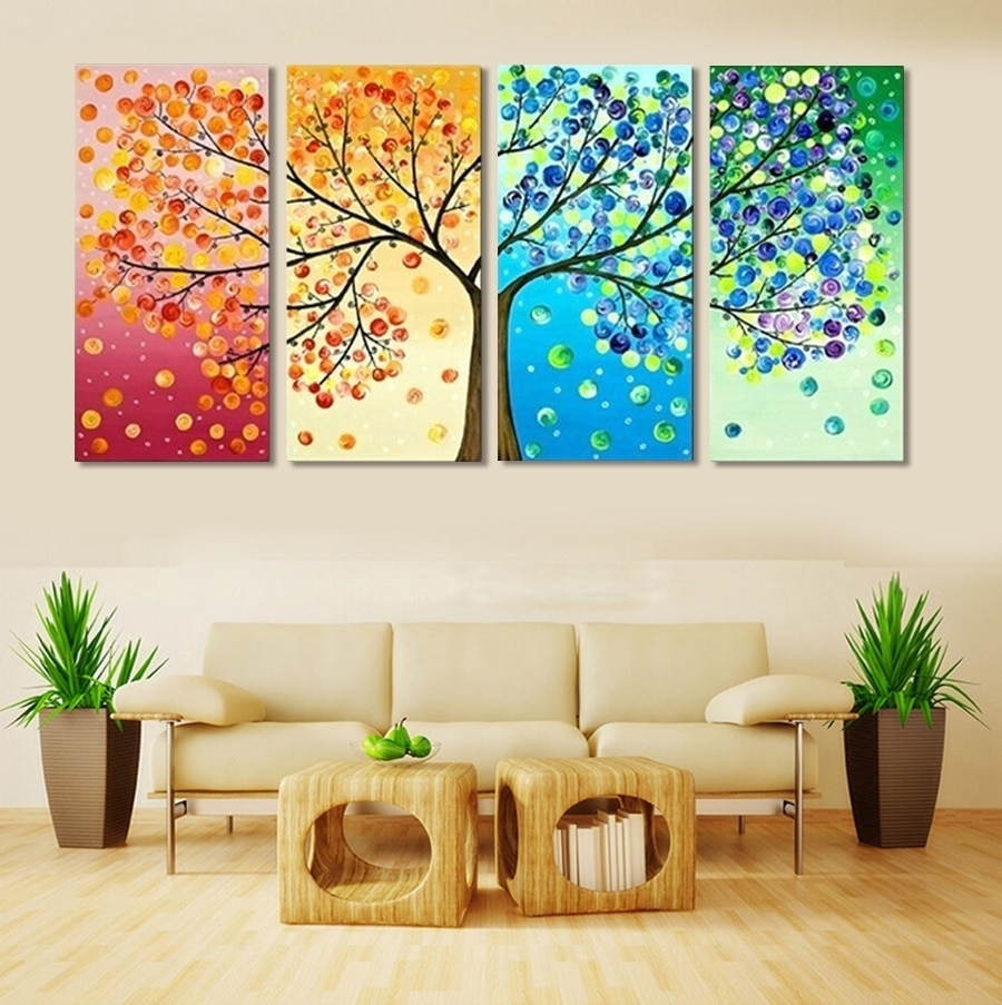 Tableau Arbre De Vie 4 Saisons Evasion Naturelle