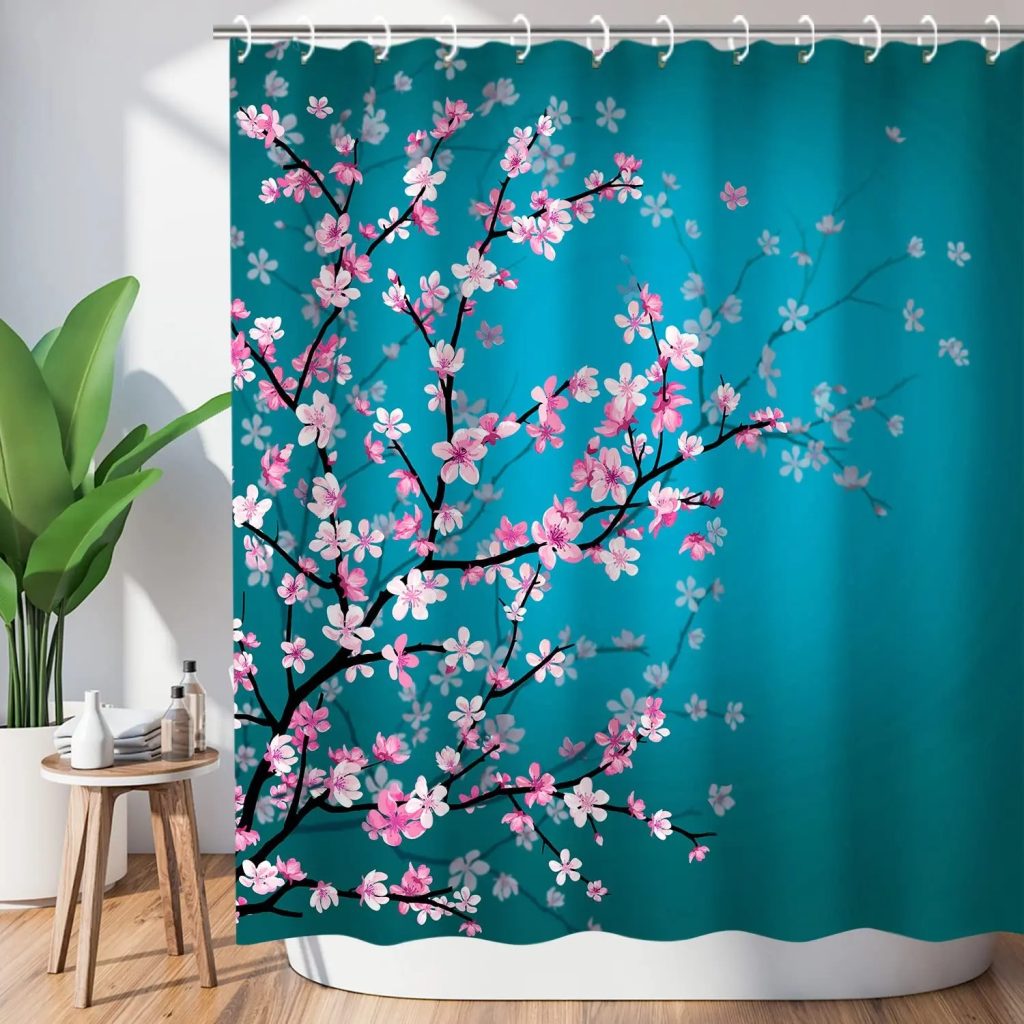 Rideau de Douche Branches de Sakura