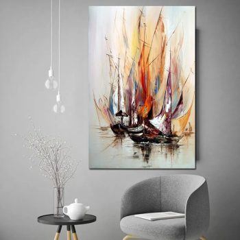 Tableau Voiliers Contemporain