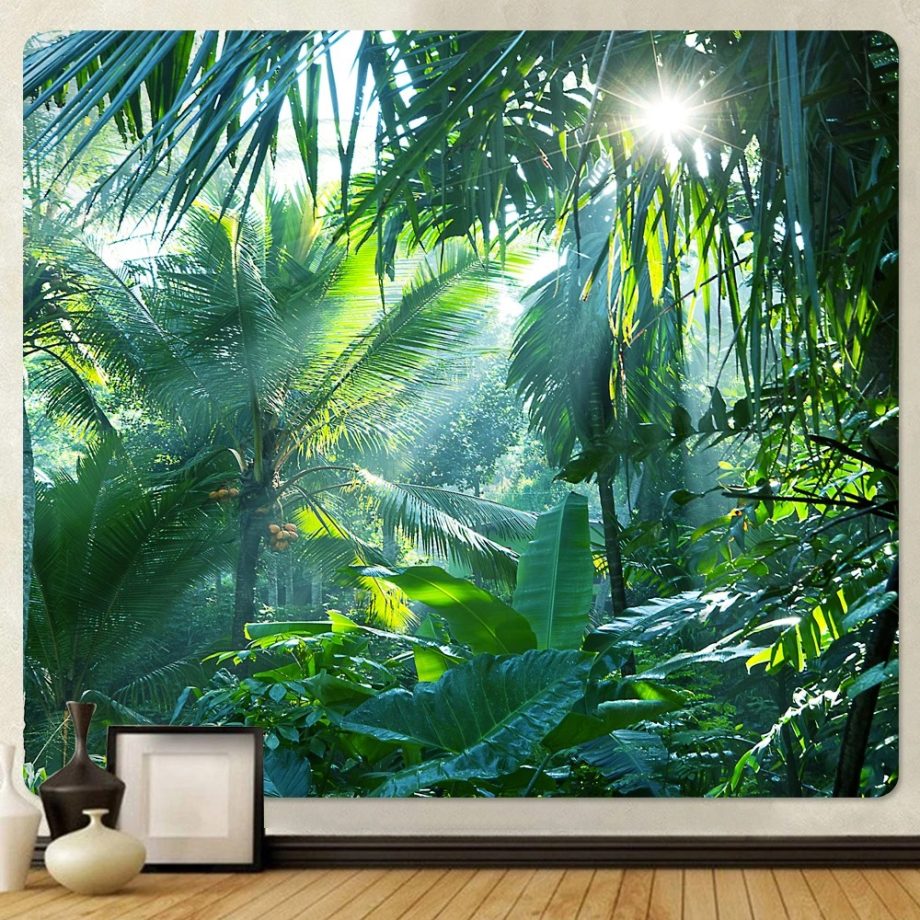 Tenture Murale Jungle Tropicale
